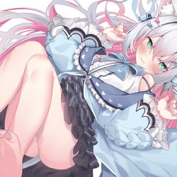 This is a pixiv picture whose title is 11月のskeb.