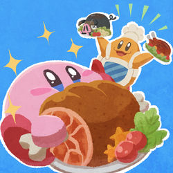 This is a pixiv picture whose title is いい肉の日.
