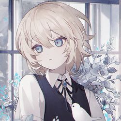 This is a pixiv picture whose title is 退屈な日々.