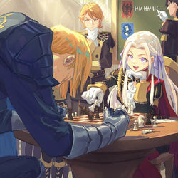 This is a pixiv picture whose title is You Lose Again, Dimitri..