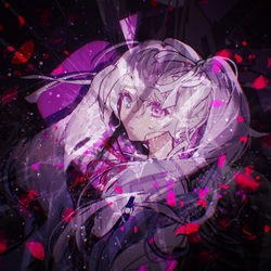 This is a pixiv picture whose title is 💔.
