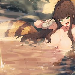 This is a pixiv picture whose title is ツチノコ酒.