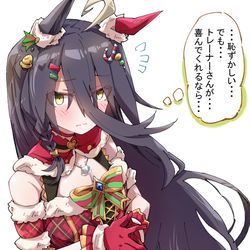This is a pixiv picture whose title is クリスマスカフェ.