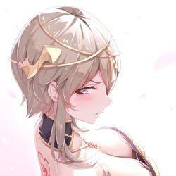 This is a pixiv picture whose title is 偷看哦！.