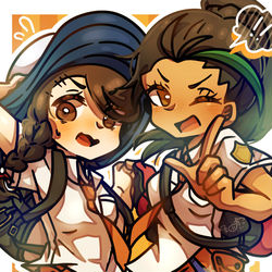 This is a pixiv picture whose title is ネモアオ.