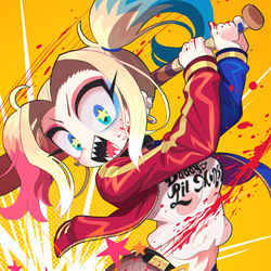 This is a pixiv picture whose title is Harley Quinn.
