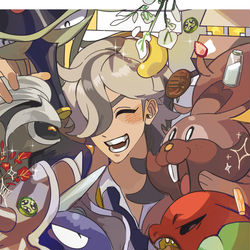 This is a pixiv picture whose title is ポケ…ポケ….