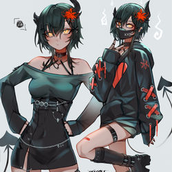 This is a pixiv picture whose title is Fashionable Imp.