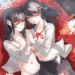 This is a pixiv picture whose title is はかない恋.