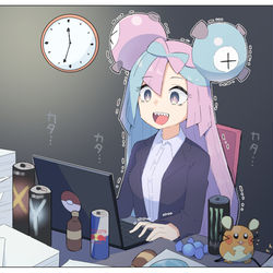 This is a pixiv picture whose title is 社畜ナンジャモ.