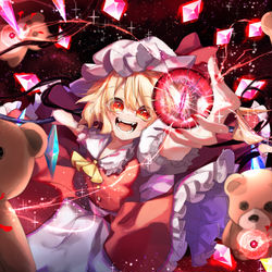 This is a pixiv picture whose title is 「掌中の破壊者」.
