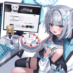 This is a pixiv picture whose title is 仕事絵.