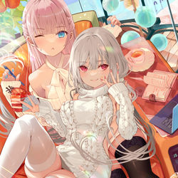 This is a pixiv picture whose title is orange.