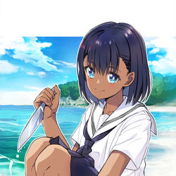 This is a pixiv picture whose title is 影澪.