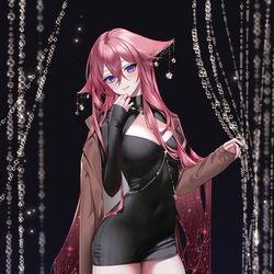 This is a pixiv picture whose title is Miko (1/7).