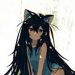 This is a pixiv picture whose title is nuko.