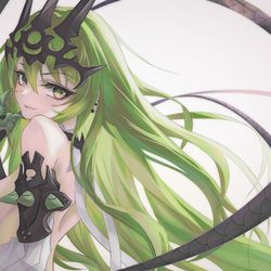 This is a pixiv picture whose title is 🐍🐍.