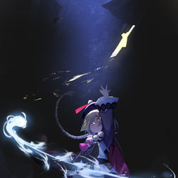 This is a pixiv picture whose title is 七七.