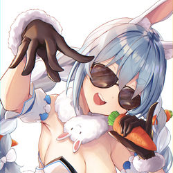 This is a pixiv picture whose title is # 10 兎田ぺこら.