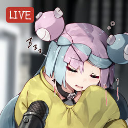 This is a pixiv picture whose title is 放送事故ナンジャモ.