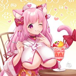 This is a pixiv picture whose title is skeb：天璋院ひめのさん.