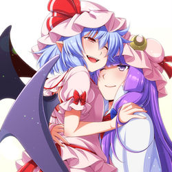 This is a pixiv picture whose title is レミパチュ.