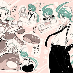 This is a pixiv picture whose title is チリちゃんとカエデさんの絡みが見たいという絵.