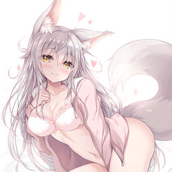 This is a pixiv picture whose title is はるちゃんともふいちゃ.