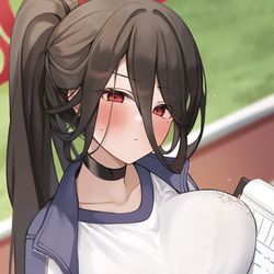 This is a pixiv picture whose title is ハスミ.