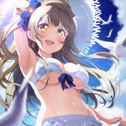 This is a pixiv picture whose title is skeb🐥南ことりちゃん.