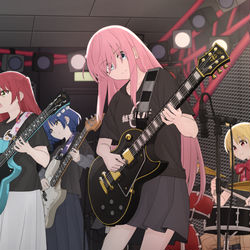 This is a pixiv picture whose title is ぼっちざろっく.