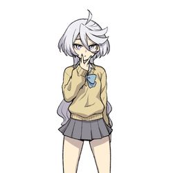 This is a pixiv picture whose title is 1日1ミオリネ 21～25日.