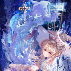 This is a pixiv picture whose title is 魔法世界のクリスマスミサ.