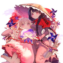 This is a pixiv picture whose title is 瓔花ちゃんと成美お姉さん.