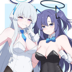 This is a pixiv picture whose title is ユウカ to ノア.