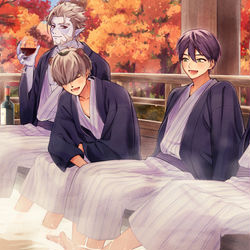 This is a pixiv picture whose title is ♨.