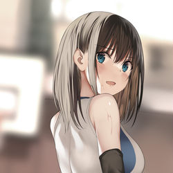 This is a pixiv picture whose title is バレー部翼ちゃん.