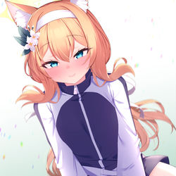 This is a pixiv picture whose title is マリー 体操服.