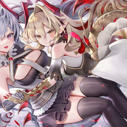 This is a pixiv picture whose title is 🐉.