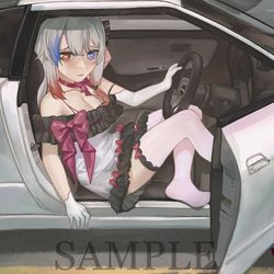 This is a pixiv picture whose title is 訂單打卡.