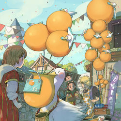 This is a pixiv picture whose title is 【PFSOZ】バロバルーン【聖夏祭】.