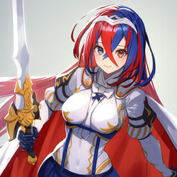 This is a pixiv picture whose title is 太もも太主人公.