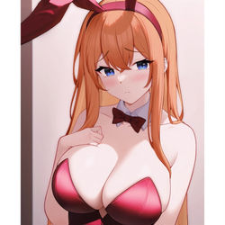 This is a pixiv picture whose title is 柯拉兔女郎~！.