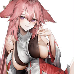 This is a pixiv picture whose title is YaeMiko.