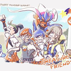This is a pixiv picture whose title is 宝物を探す冒険.