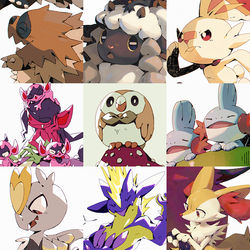 This is a pixiv picture whose title is ポケモン.