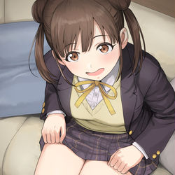 This is a pixiv picture whose title is ちょこもも.