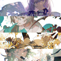 This is a pixiv picture whose title is THE LOST VISION.
