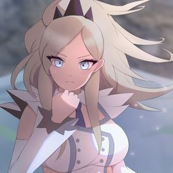 This is a pixiv picture whose title is わたしは.......負けない！.