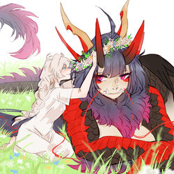 This is a pixiv picture whose title is dragon gf.